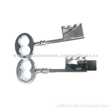 Key USB Flash Disk with Data Retention of Over 10 Years and Capacity of 1 to 32GBNew
